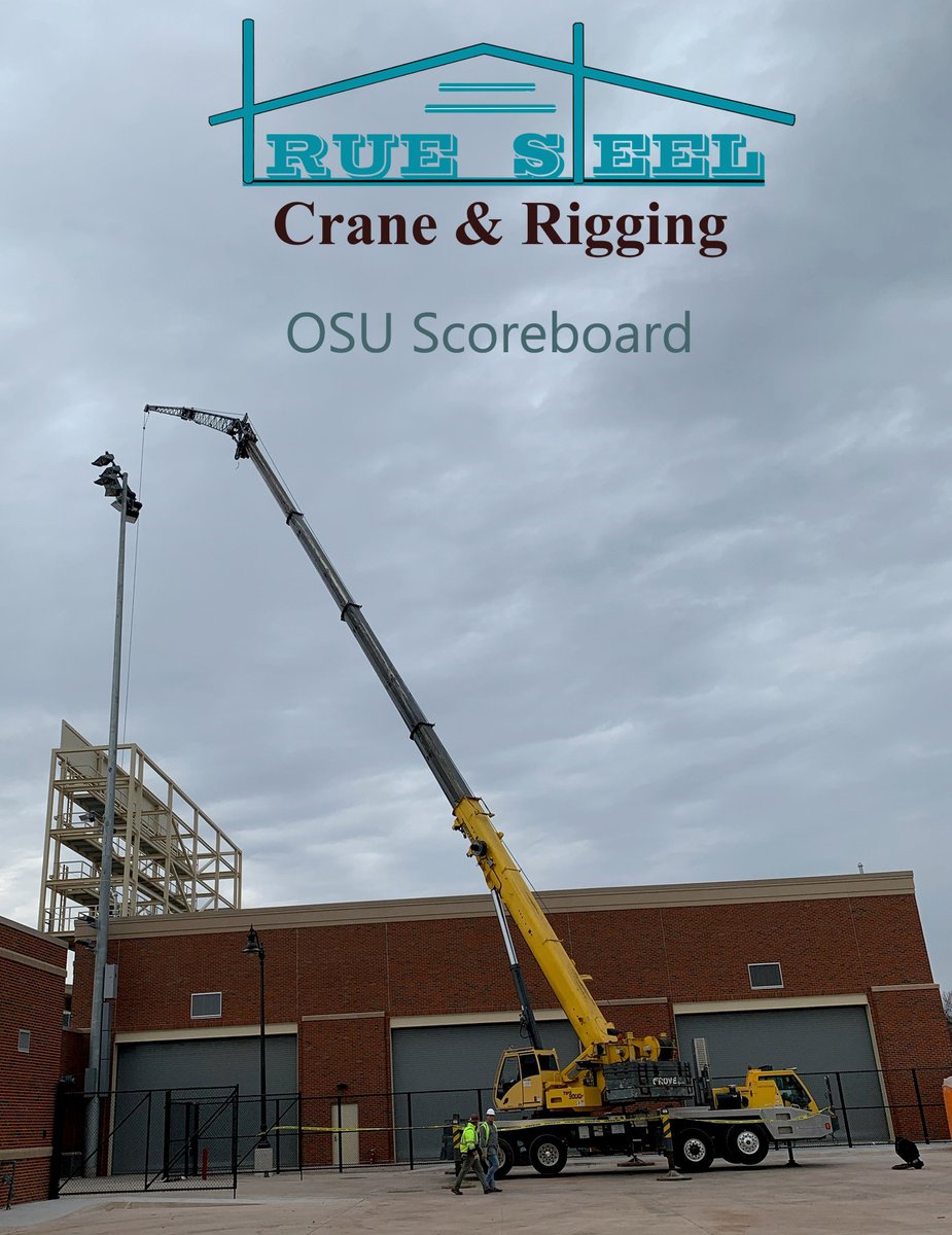 true_crane's tweet photo. New OSU Scoreboard
#truecrane, #OSU, #craneservice, #cranes, #rigging https://t.co/nbWXCX96SM