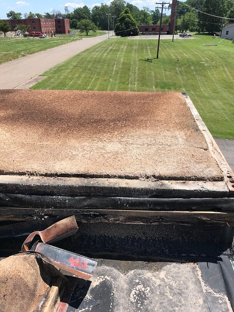 worthapeak's tweet image. Check out these before &amp;amp; after photos of a Firestone Rubbergard EPDM rubber roof with copper flashing we completed yesterday in Warrenton, VA. What a transformation! Call us today for your free estimate! 703-753-4585 #roofing #RubberRoof #copperflashing #firestonerubber