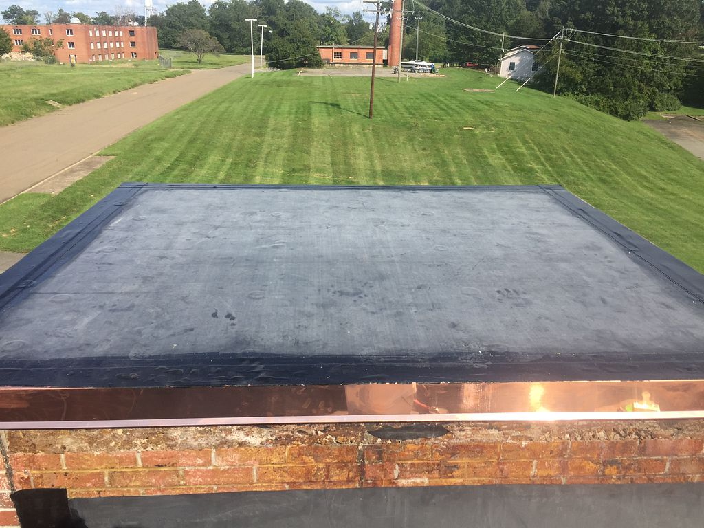 worthapeak's tweet image. Check out these before &amp;amp; after photos of a Firestone Rubbergard EPDM rubber roof with copper flashing we completed yesterday in Warrenton, VA. What a transformation! Call us today for your free estimate! 703-753-4585 #roofing #RubberRoof #copperflashing #firestonerubber