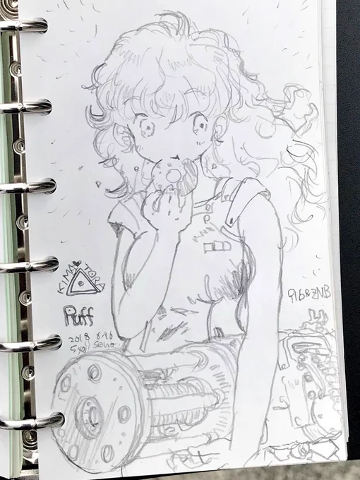 Nighty-night♥ #横
またローソンでドーナッツ買ってしまった。 #ダイエット中
#rkgk #original #archives #きまトラ #牛乳ドーナツ 