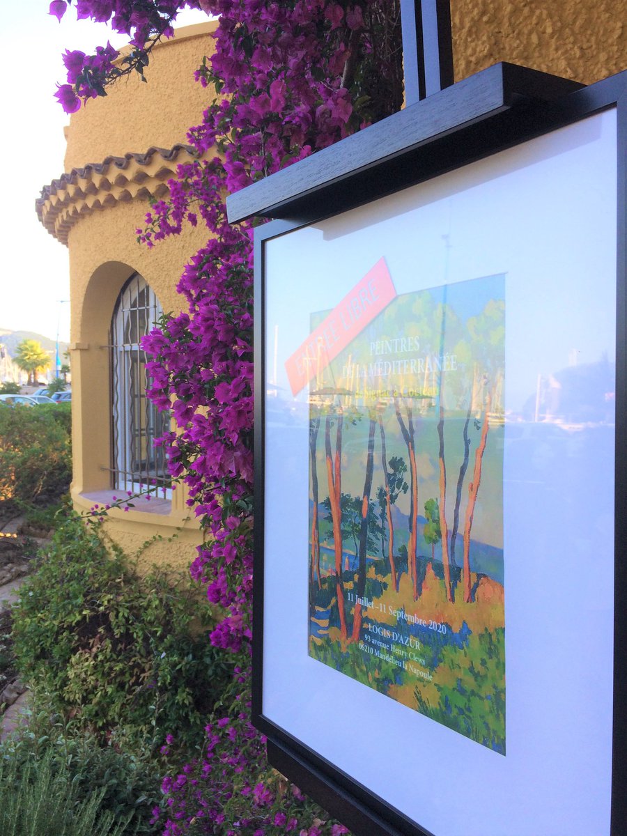 MandelieuOTC's tweet photo. Prolongation de l'exposition « Peintres de la méditerranée », de Signac à Cocteau 🎨
📆 Jusqu'au 10 octobre, entrée libre
🕢 De 10h30 à 13h00 et de 14h30 à 19h00
📍 Le Logis d'Azur, 93 avenue Henry Clews
#Mandelieutourisme #CotedAzurFrance #MandelieuVille #LogisdAzur #Art https://t.co/nwF9IGbARc