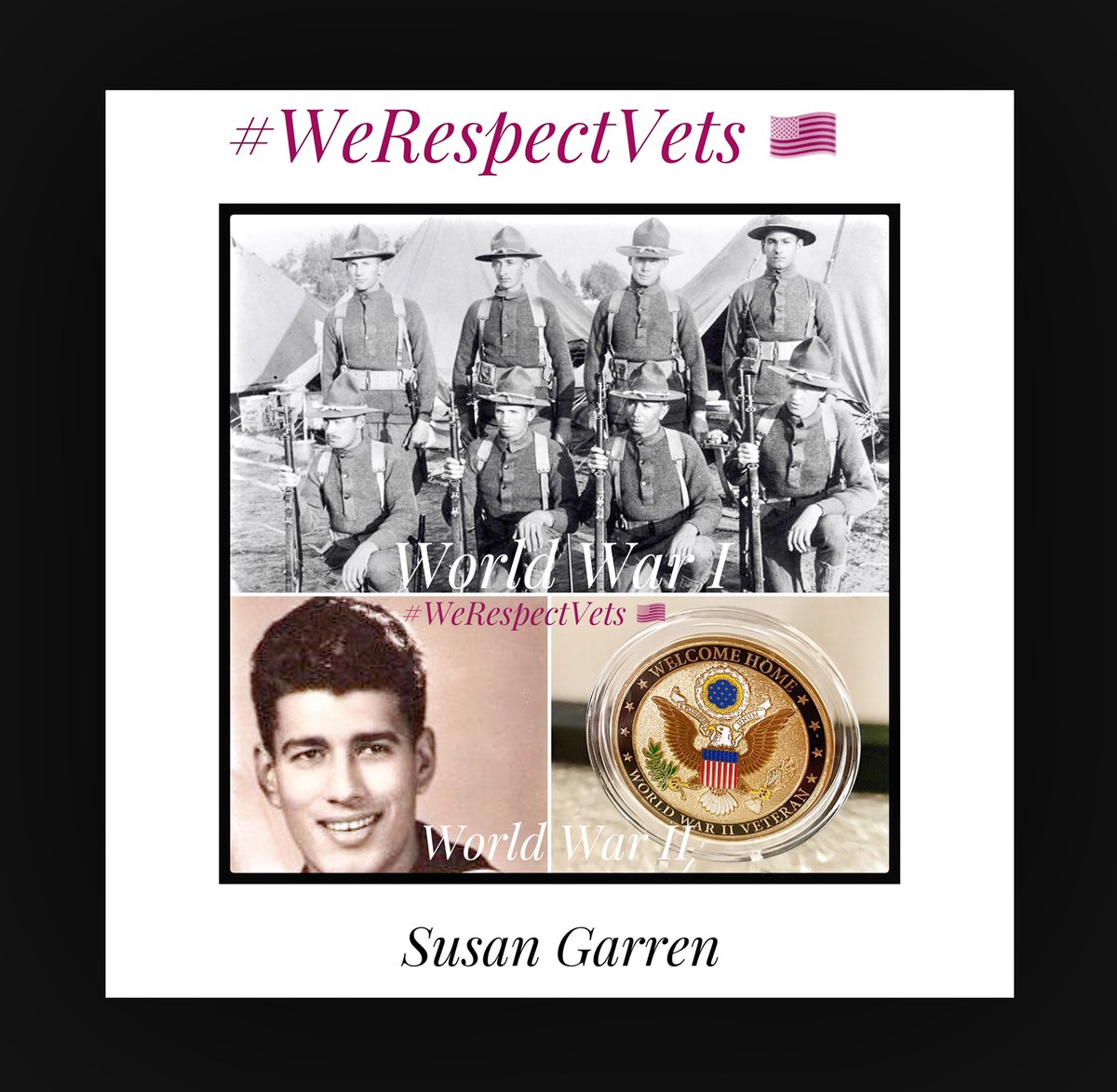 SusanGarren's tweet photo. @DoctorBecky So very sorry for your unimaginable loss! #WeThePeopleWeepWithYou #WeRespectVeterans #AmericansDie #RussianBounty #Covid19USA #TrumpKnew #ClimateCrisis #wildfires2020 #HomelessMatter #VeteransMatter🇺🇸#AmericasGreatestMistakeTrump #VoteTrumpPenceOUT👎#Firestorm2020 #VoteForBiden https://t.co/SR2Ep0KKrr