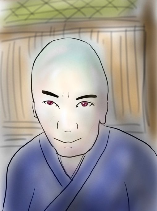 坊主頭のtwitterイラスト検索結果