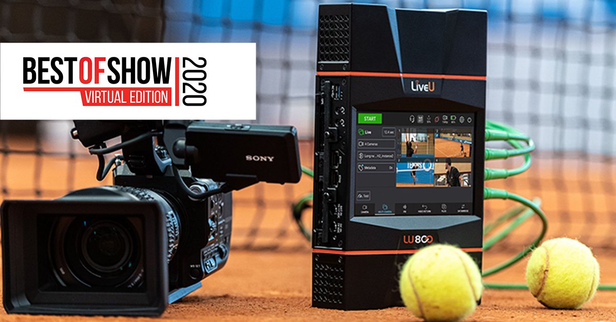 LiveU's tweet photo. Great News: the LU800 has won the TVBEurope’s Best of Show Awards! The awards are taking place during this week’s IBC Showcase and recognize the products and technologies that broadcast providers are launching and demonstrating around the show. https://t.co/X4WIydvH7X https://t.co/d3Ls4A6u2r