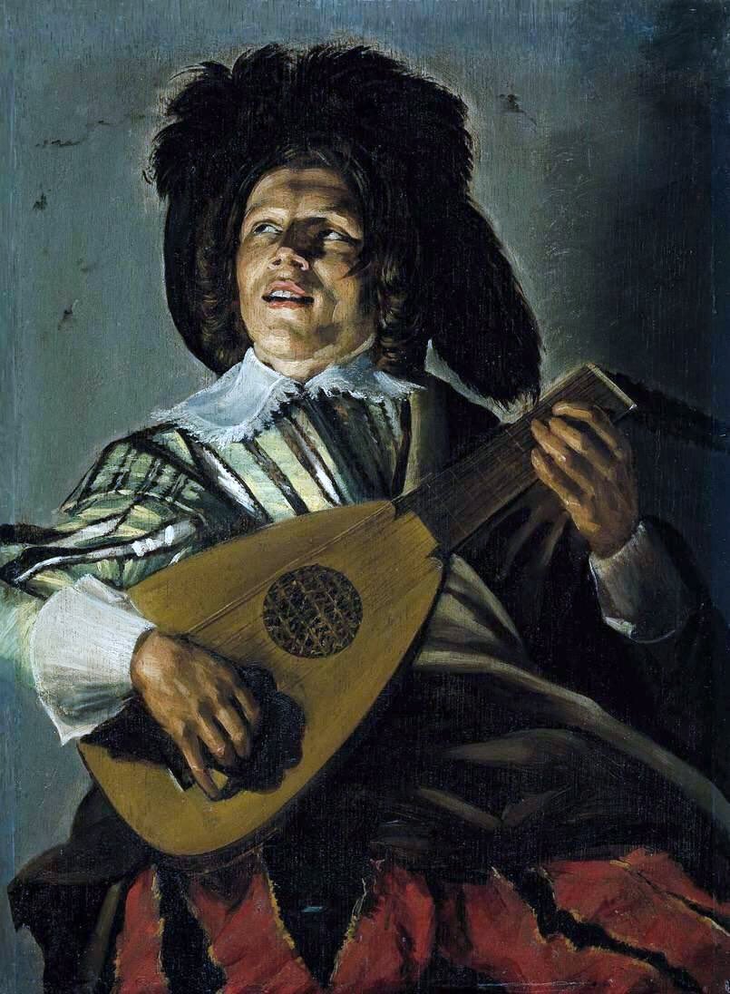Judith Leyster (1600/10-60) is perhaps the greatest female artist of the Dutch school. For years unscrupulous dealers presented her work as by Frans Hals. It’s only now, with greater scholarship, that she is recognised. The Serenade (1629)