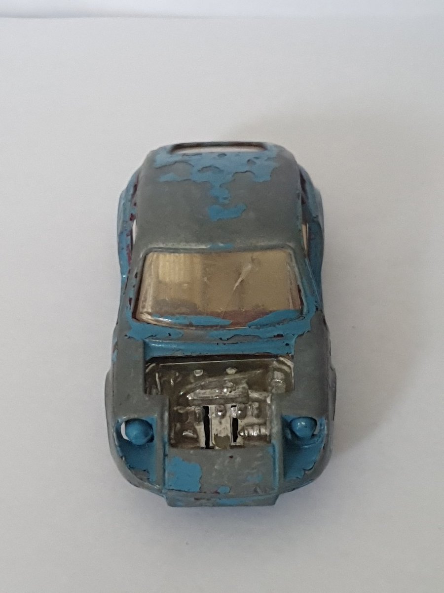 WeLoveDiecast's tweet photo. Here's our #BashedUpThursday entry Corgi Diecast Toys No 341 Mini Marcos GT850 #WeLoveDiecast #Corgi #CorgiToys #MiniMarcos #Diecast #VintageToy #ToyCar https://t.co/87pM3UDbTJ