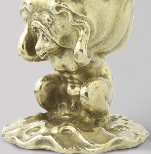 Adam van Vianen (c1569-1627) was one of the greatest Dutch artists. As his work was mainly in silver most people have never heard of him. However if you look at his silver gilt ewer (1614) you can see that he was a master of his craft as well as an early proponent of abstraction.