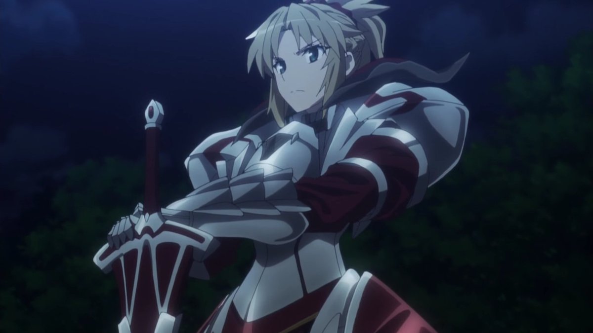 Sa mère Morgan, avoue à Mordred après un entretien avec le roi qu'elle a en réalité le sang de Saber dans ses veines et qu’elle est l’enfant direct du plus grand roi des chevaliers.