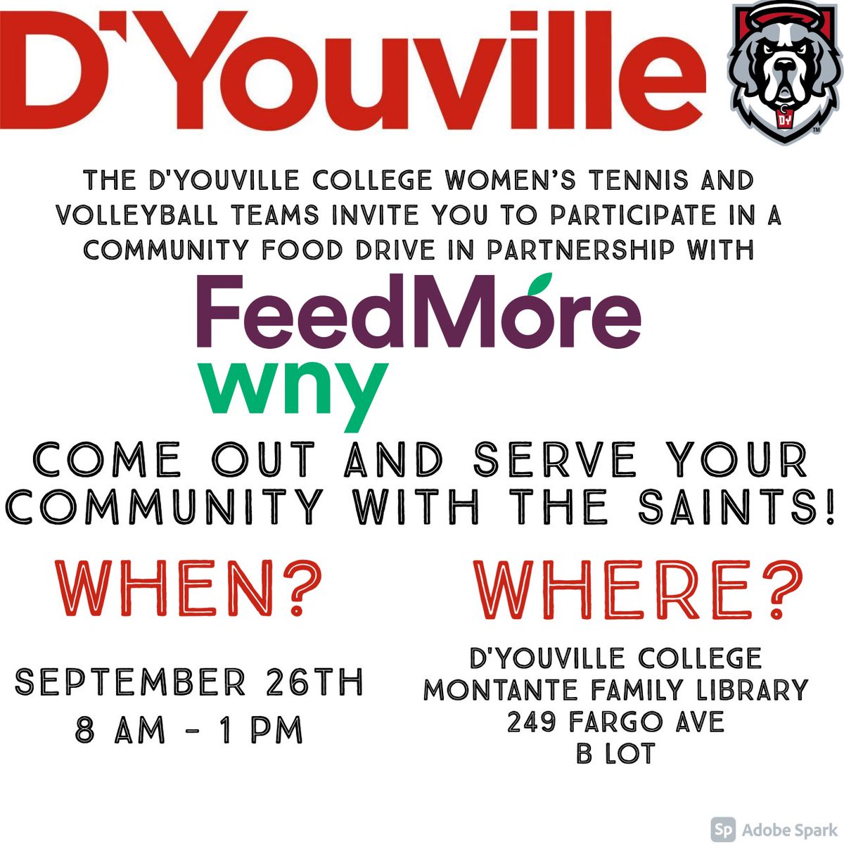 D'Youville University Women's Volleyball tweet media