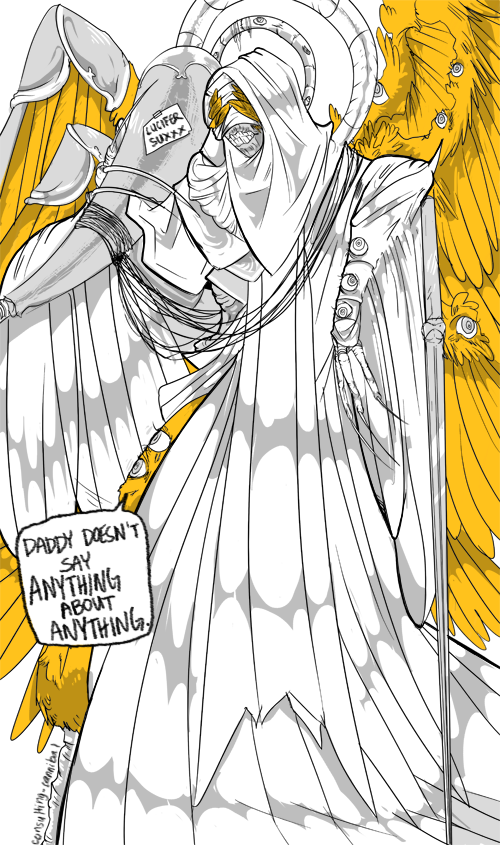 but there were always loose strings in the show, i had to chase 'em. i love creature design, and the idea of these crazy creatures in vessels is what kept me hooked. also, misha collins and his fantastical weird ass