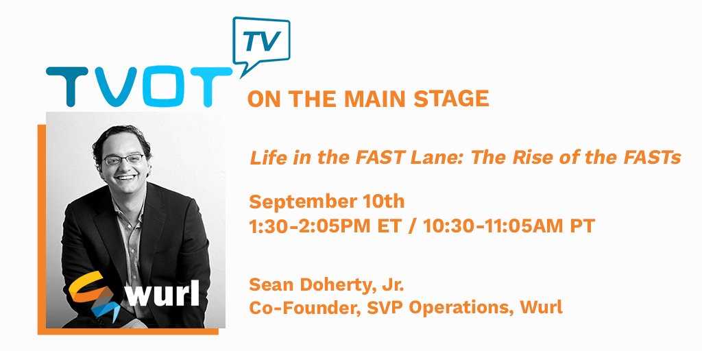 TODAY > If you’re attending this week’s #TVOTLive, don’t miss this informative session exploring #FAST video services and their role in the TV ecosystem > thetvoftomorrowshow.com/announcing-sch… #CTV #OTT #streaming #advertising