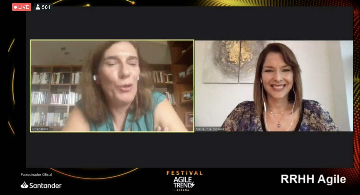 “¿Dónde debe poner el foco el área de personas en los procesos de transformación cultural ágil?” 
¡Arranca la intervención de @mjfonseca1 sobre Recursos Humanos Agile! #RRHHAgile #FestivalAgile #AgileTrends