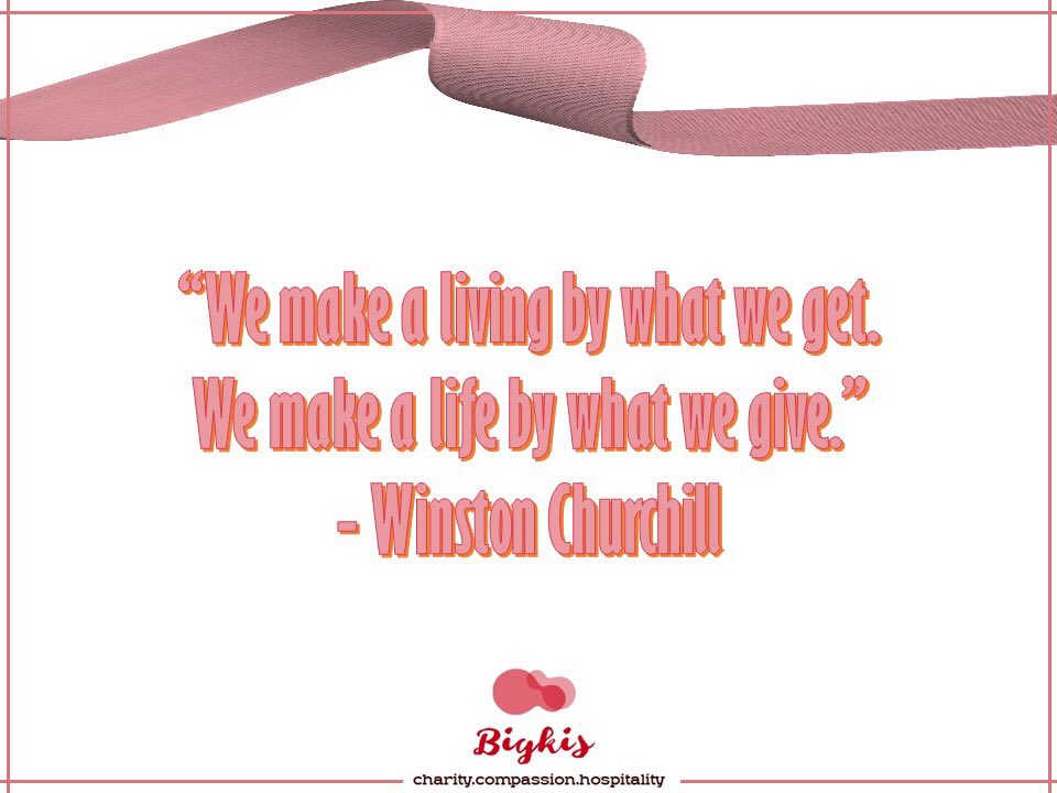 BigkisOrg's tweet photo. The art of GIVING. 

Have a nice evening KaBigkis. 

#givingthursday #bigkisngpagibig https://t.co/9bGIZpfAU7