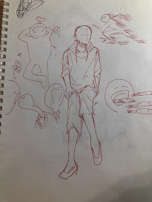 昨日友人がワイのノートに残していった落書き
激しいなあオイ!(すき) 