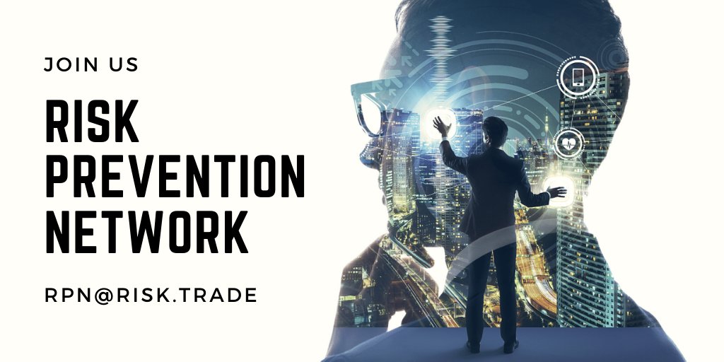 Risk prevention network ( RPN ) is a nonprofit association of risk management specialists who unite their efforts in the fight against the global challenges and threats facing humanity.

For more information, contact us: rpn@risk.trade.

#risk #riskmanagement