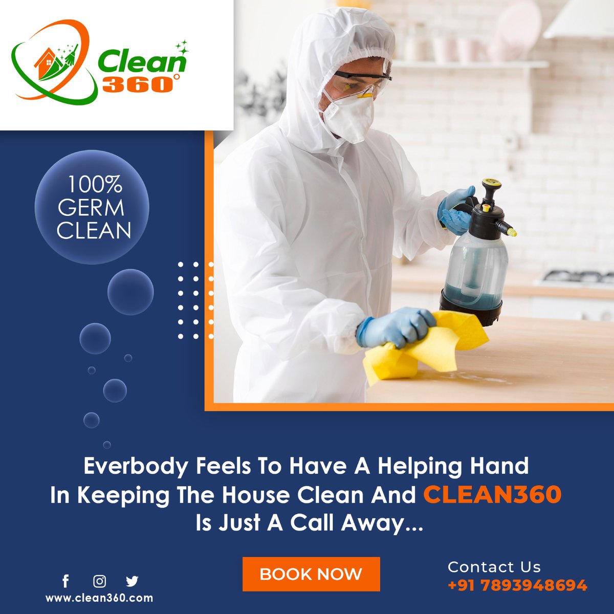 Clean360_TPT's tweet photo. A Helping Hand...
A Serving Hand...
With The Best Intention of Keeping Your Spaces Clean...
Improving &amp; Elevating your health &amp; mood...
Is possible Only With Clean360...
Contact US +91 7893948694
#clean360tirupati #clean360 #cleaningservices #tirupatismartcity https://t.co/8mJSk86Wxg
