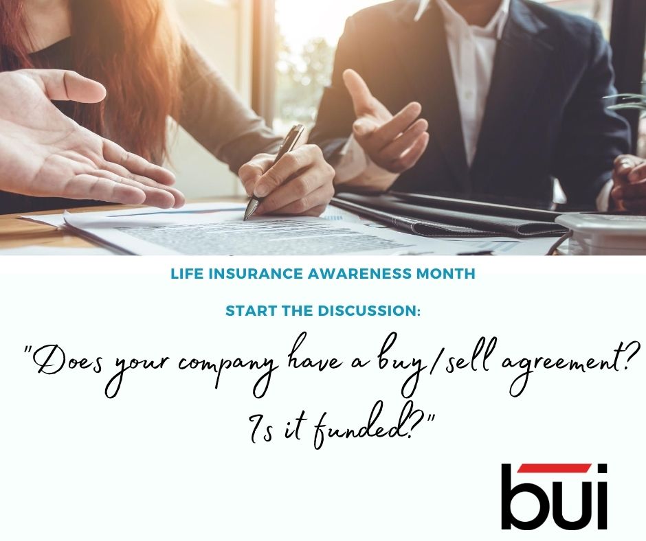 BUI_news's tweet photo. Does your company have a buy/sell agreement? Let BUI help! #LIAM20 #buiusa https://t.co/zfBAdwQloo