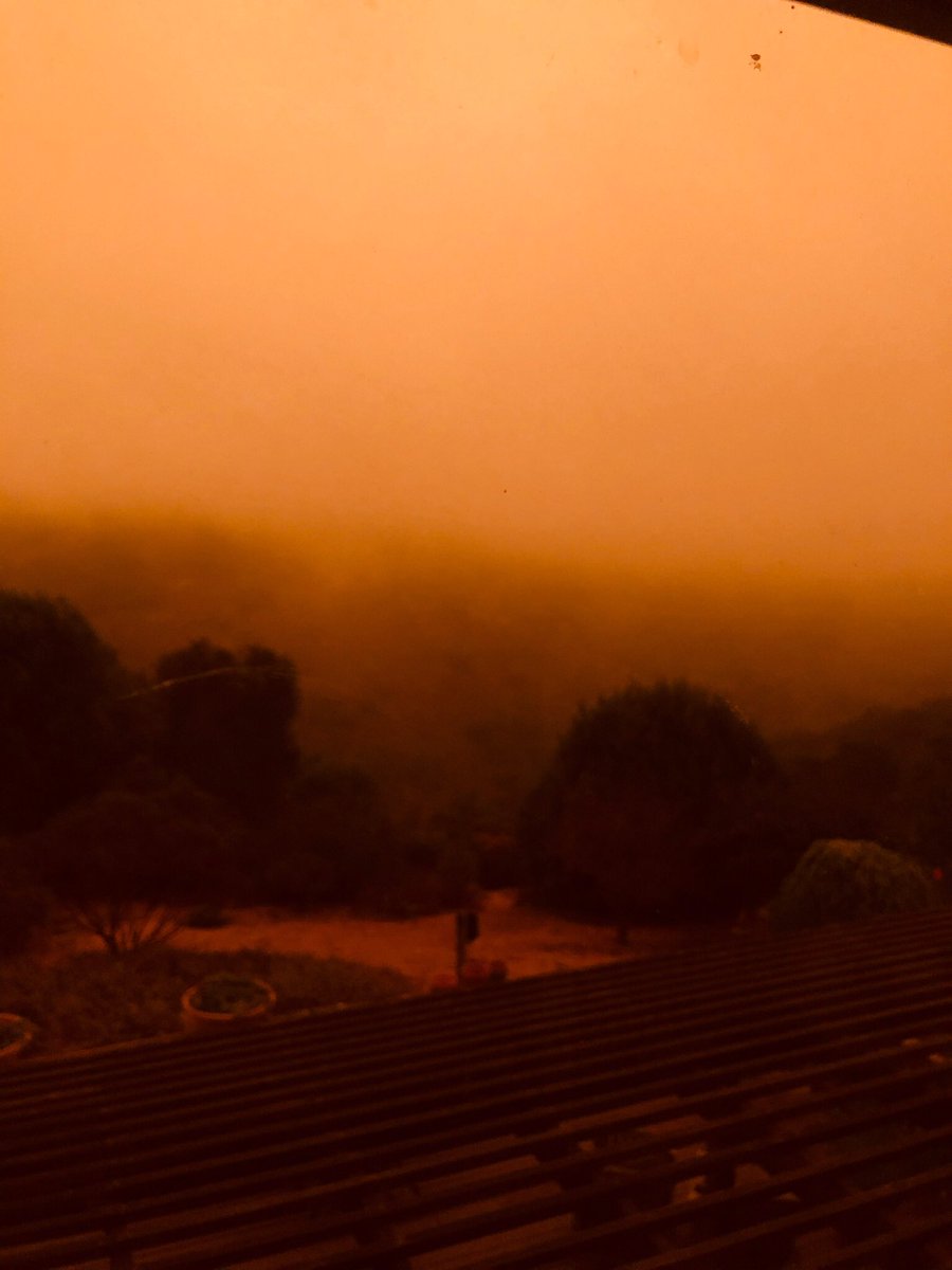 AntiCancerGirl's tweet photo. @PrairieSky_27 Focus on something bigger then your problems. 109.9 heat in a pandemic while the biggest fires of my life are raging in my state &amp; sky is orange?!  I think of the firefighters at the scene, the farm workers in the fields &amp; the medical professionals on the front line. I’m good. https://t.co/azWoDqdFfN