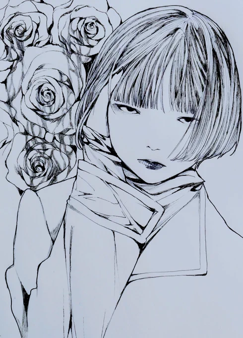 #何度でも見てほしいお気に入りを貼るタグ
相互のおねーさんたちをシコシコ描いた絵は"お気に入り"かもしれないわね。 