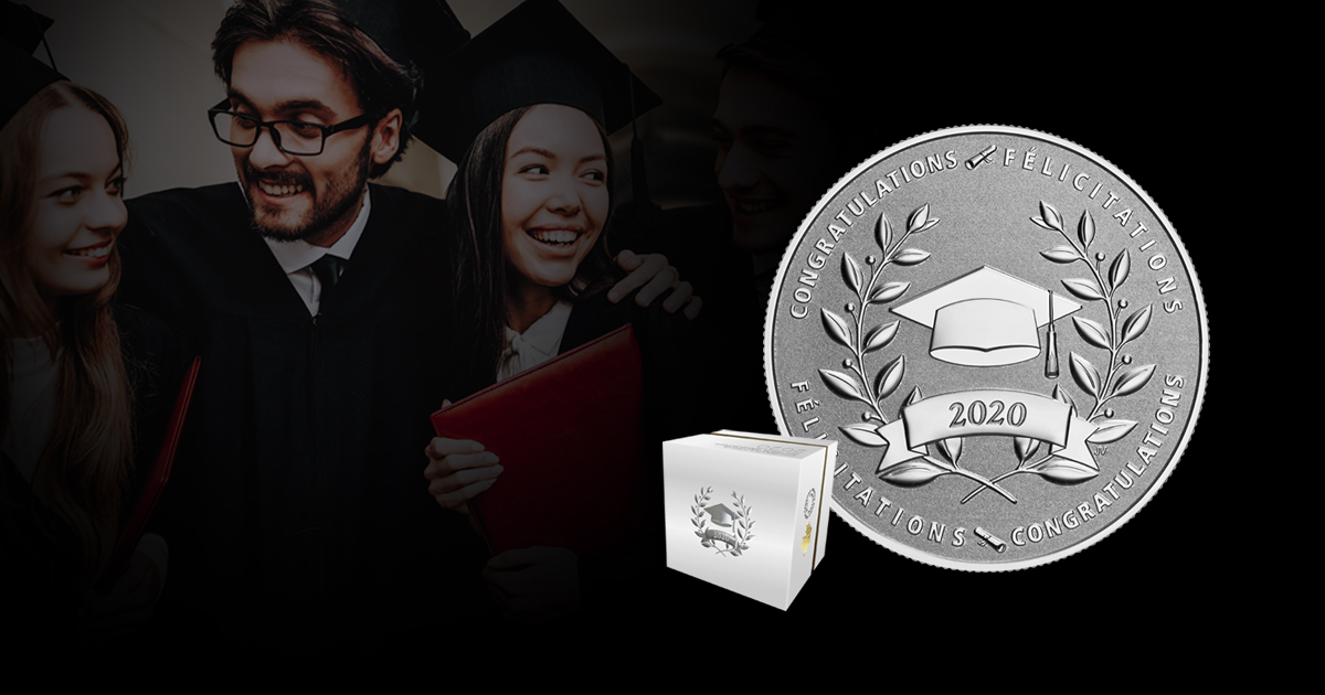 CanadianMint's tweet image. Know someone who's completing part of their scholastic journey through this unprecedented year? 

Celebrate their achievement with this special gift 👉 bit.ly/3aeCUhD

#BackToSchool