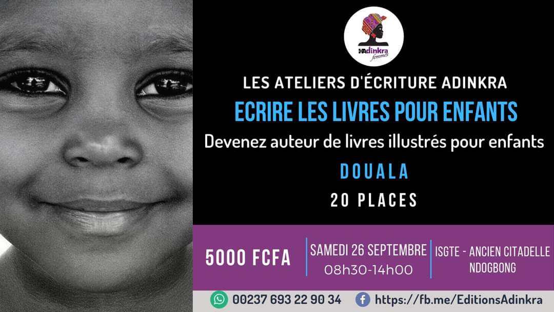 Adinkra_237's tweet photo. Dernière ligne droite pour les inscriptions. Lundi on commence la phase pré-atelier. 😉
#Adinkra
#Humanbuilders
#maisondédition
#Ecrirepourlesenfants
#auteur
#atelierAdinkra
#livres
#livrespourenfants
#livrespourenfantsafricains https://t.co/BlsXm7O2ak