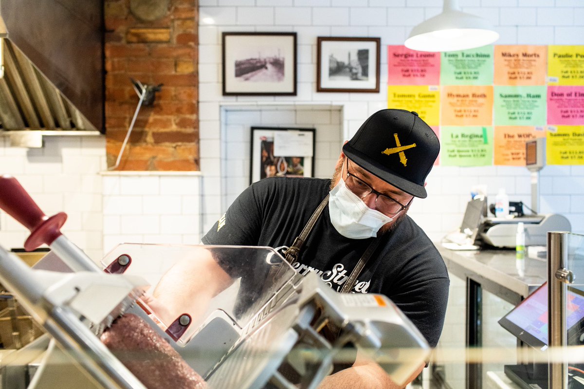 VisaCA's tweet photo. Nobody does artisanal meats, cheeses, and breads like an old-school Italian deli. Elm Street Italian Deli makes all of their sandwich meats in-house, bakes their own bread, and proudly produces small batch condiments. They’re the perfect pre-picnic stop. #MySmallBizReco https://t.co/vVlTeGw5MB
