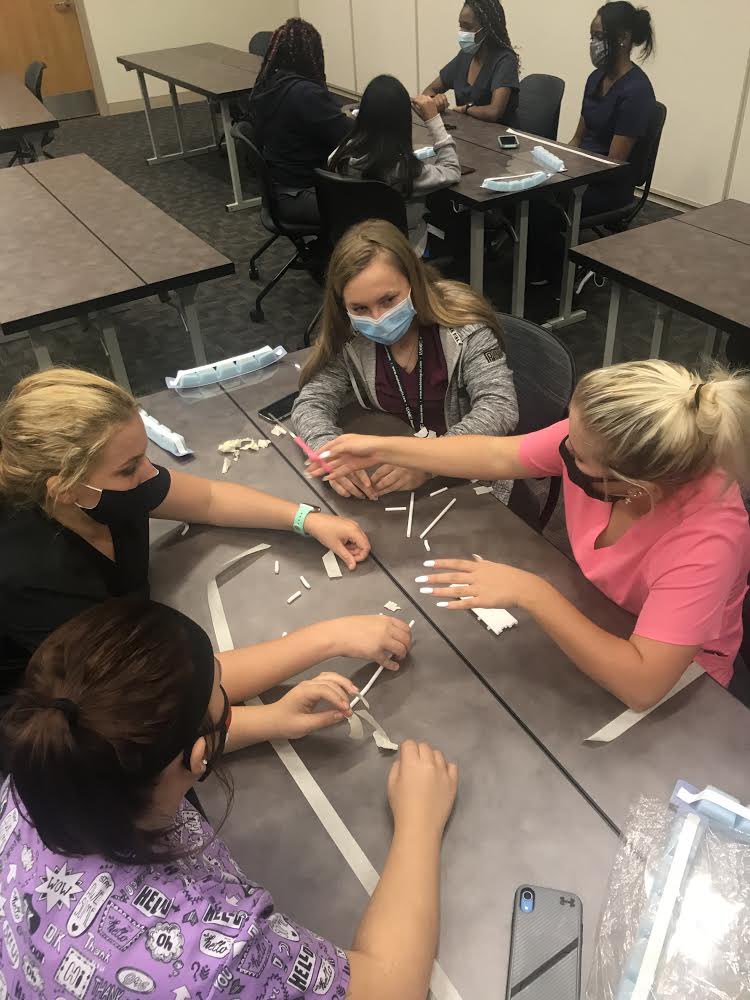 MaraBanfield's tweet photo. What an exciting week in Allied Health and Pre-Nursing! We had some team building activities and Simulated STNA! @jcene2019  @PrincipalZ  @marina13_s  @MCCTCcbi  @STEMAcademy2 @CoachCampbell75 https://t.co/SBSYrVUi1p