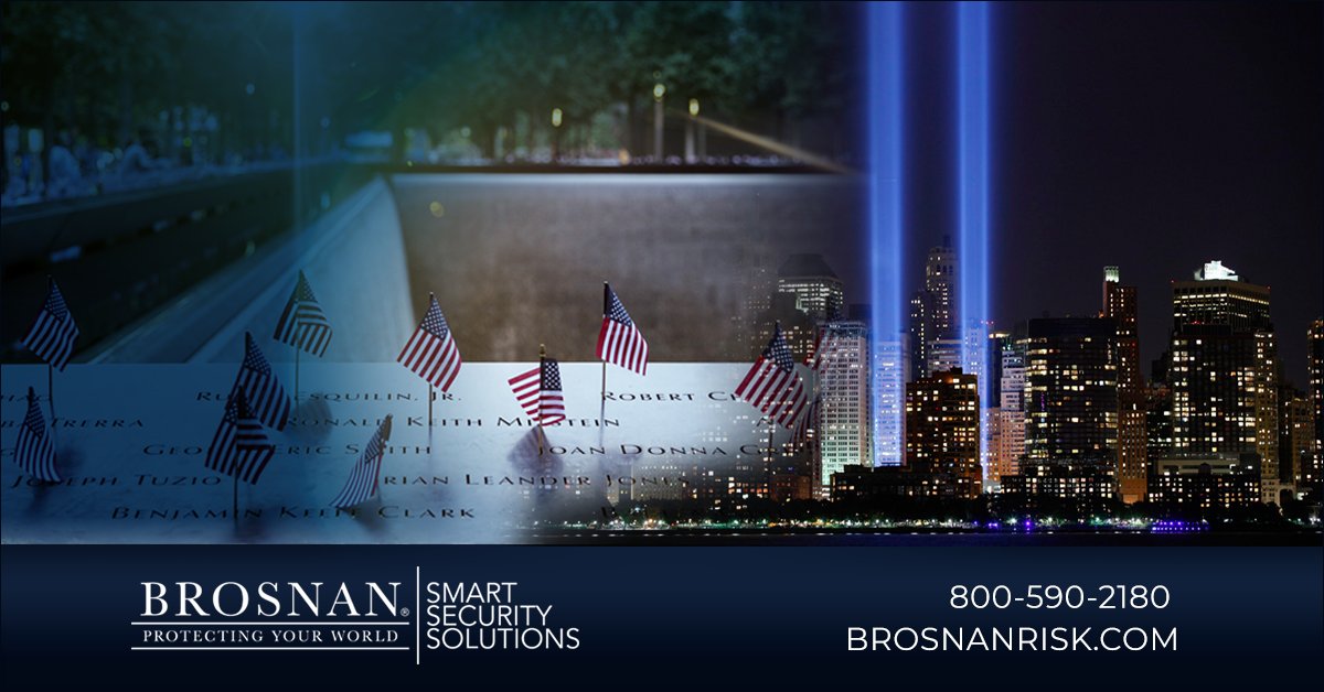 brosnansecurity's tweet photo. This week Brosnan remembers those who lost their lives on 9/11. We thank the brave men and women who chose to put on the uniform to serve and protect us.

#neverforget #wesaluteyou #brosnancares #nycstrong https://t.co/9RU7B7VqZ5