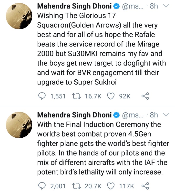 coolfunnytshirt's tweet photo. It is really good to see MS Dhoni pursuing his passion both on the ground and outside of it. There may be hundreds of other issues but those don't bother him and he focuses on the things which excites him &amp; gives him satisfaction. Just like Rohit Sharma focuses only on vada paav. https://t.co/2H80Qt2js9