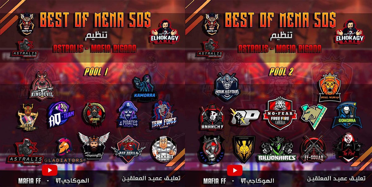 elhoukagy's tweet photo. بطولة الليلة من تظيم MAFIA FF &amp;ASTRALIS 
🔥🔥🔥🔥🔥
#free_fire
#فري_فاير https://t.co/kVLVm62mFT