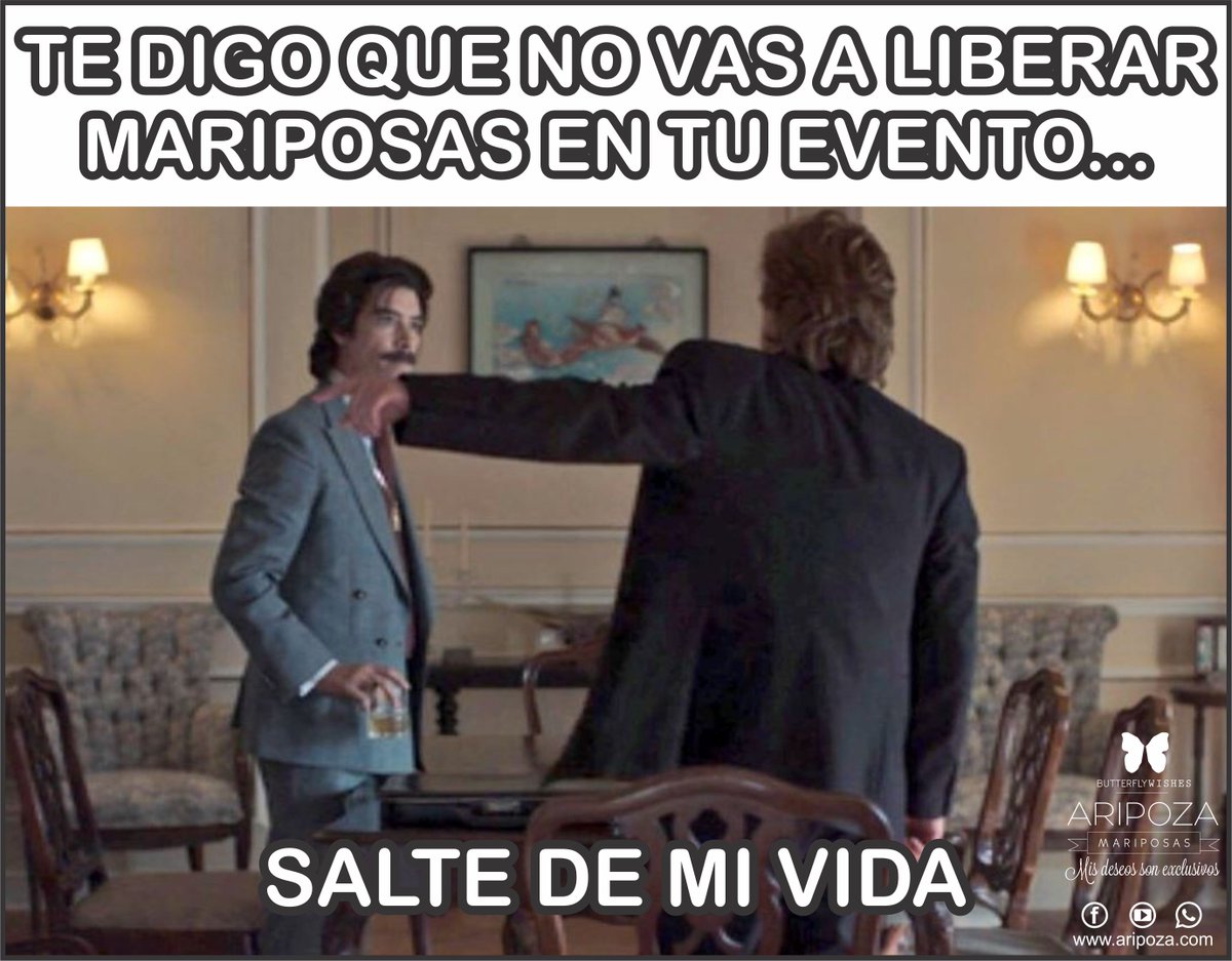 Aripoza's tweet photo. Recordando un clasico... 
#LuisMiguel #Clasico #Memes #mariposa #boda #eventos https://t.co/9KAJdBJyA4