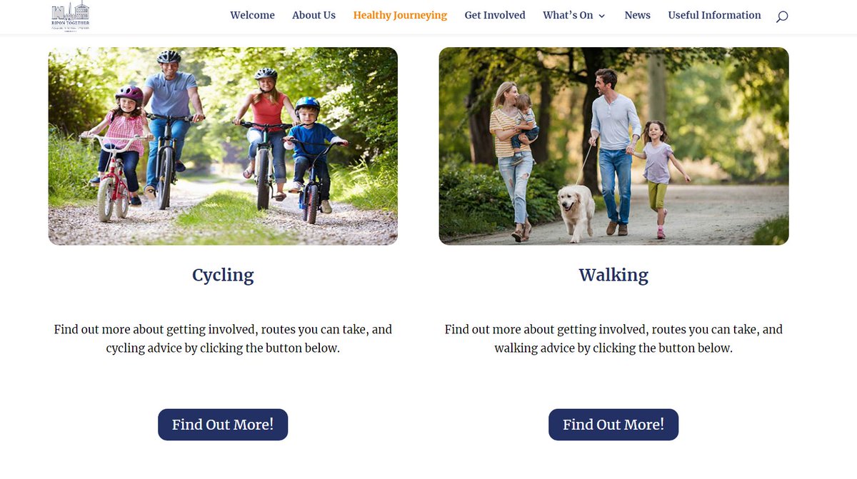 Our friends <a href="/RiponTogether/">Ripon Together</a> have put together lots of routes for walks &amp; bike rides – some great ways of enjoying our lovely #Ripon city &amp; beautiful surrounding countryside 🌳
Accessible canal walks and challenging rides to Robins Hood Bay! 🧑‍🦽🚶‍♀️🚴
ripontogether.com/healthy-journe…