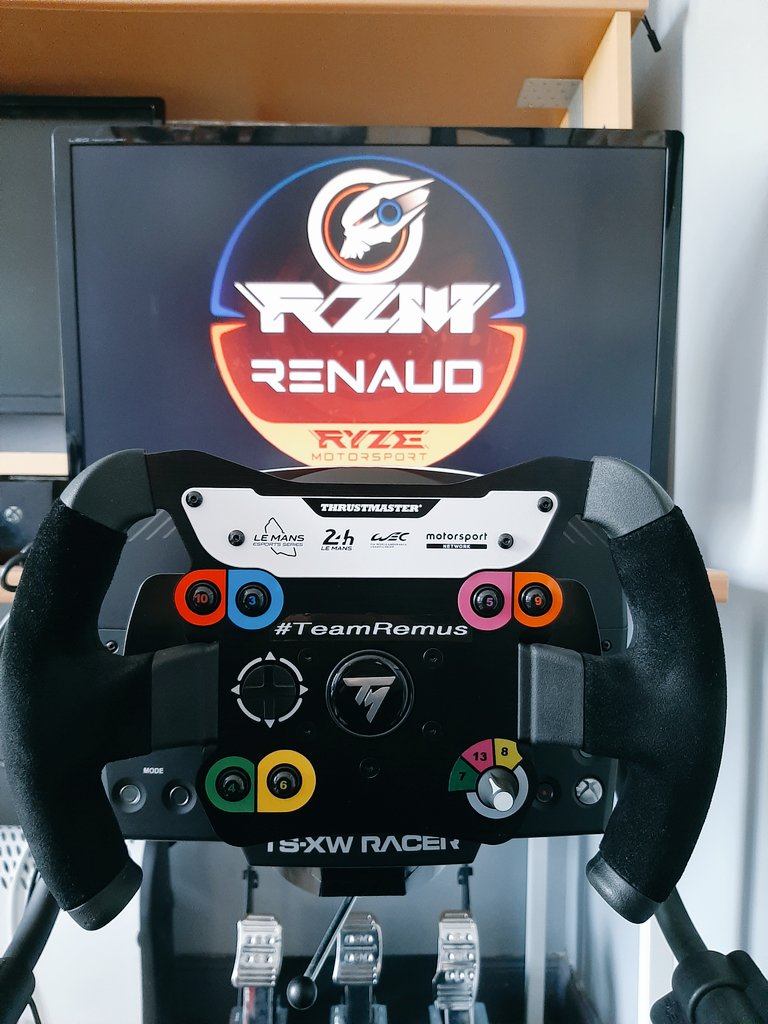 Ready for next week ! Will try my best, I took the lead in 3 of the 4th races I did during Pro Season but obviously on the wheel it will be a lot more difficult ! We'll see 😁
Here is my current setup for this final ! 
Thanks to @LeMansEsports for the amazing stuff ! #LMES