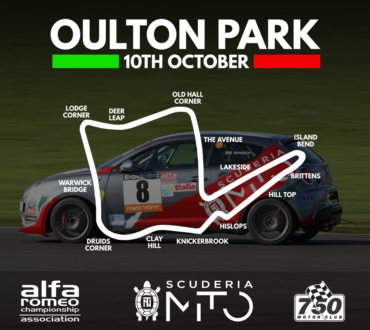 MitoRegister's tweet photo. Looking forward to finally seeing the MiTo out at @Oulton_Park on 10th October ❤️🇮🇹🏁 This time driven by @mrdaly and supported as always by @PeddiePedz47 and DPMD 🏁🏁 @alfaracer @750MotorClub @AROC_UKofficial @AROCeastmids https://t.co/mYKuqbnNcJ