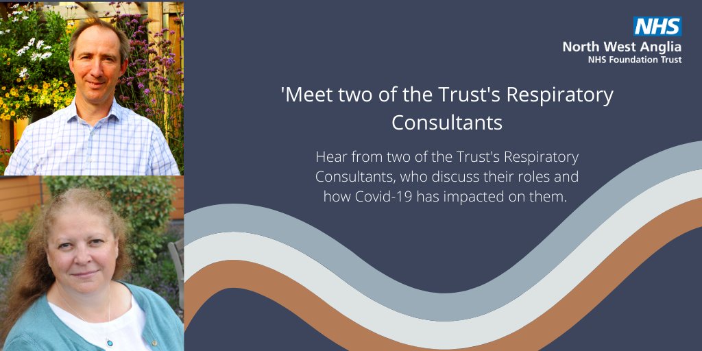 Meet Dr Rob Buttery and Dr Jakki Faccenda - they share their experiences of life as a Respiratory Consultant in our Autumn issue of Pulse. Read their story on page 6: bit.ly/33d8yuc