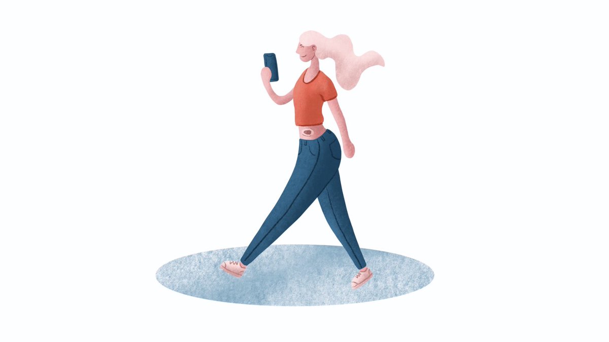 ive been doodling some people with diabetes, look at her cute lil dexcom on her tummy