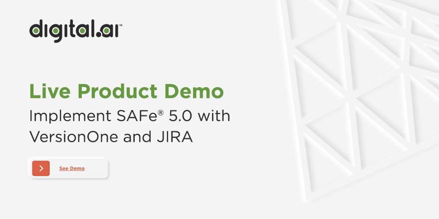 digitaldotai's tweet image. Join our live demo on Thursday, September 17th | 12:00pm - 12:45pm ET to learn how #VersionOne can be used with #Atlassian #Jira to scale #agile across the enterprise: okt.to/UWGgAO