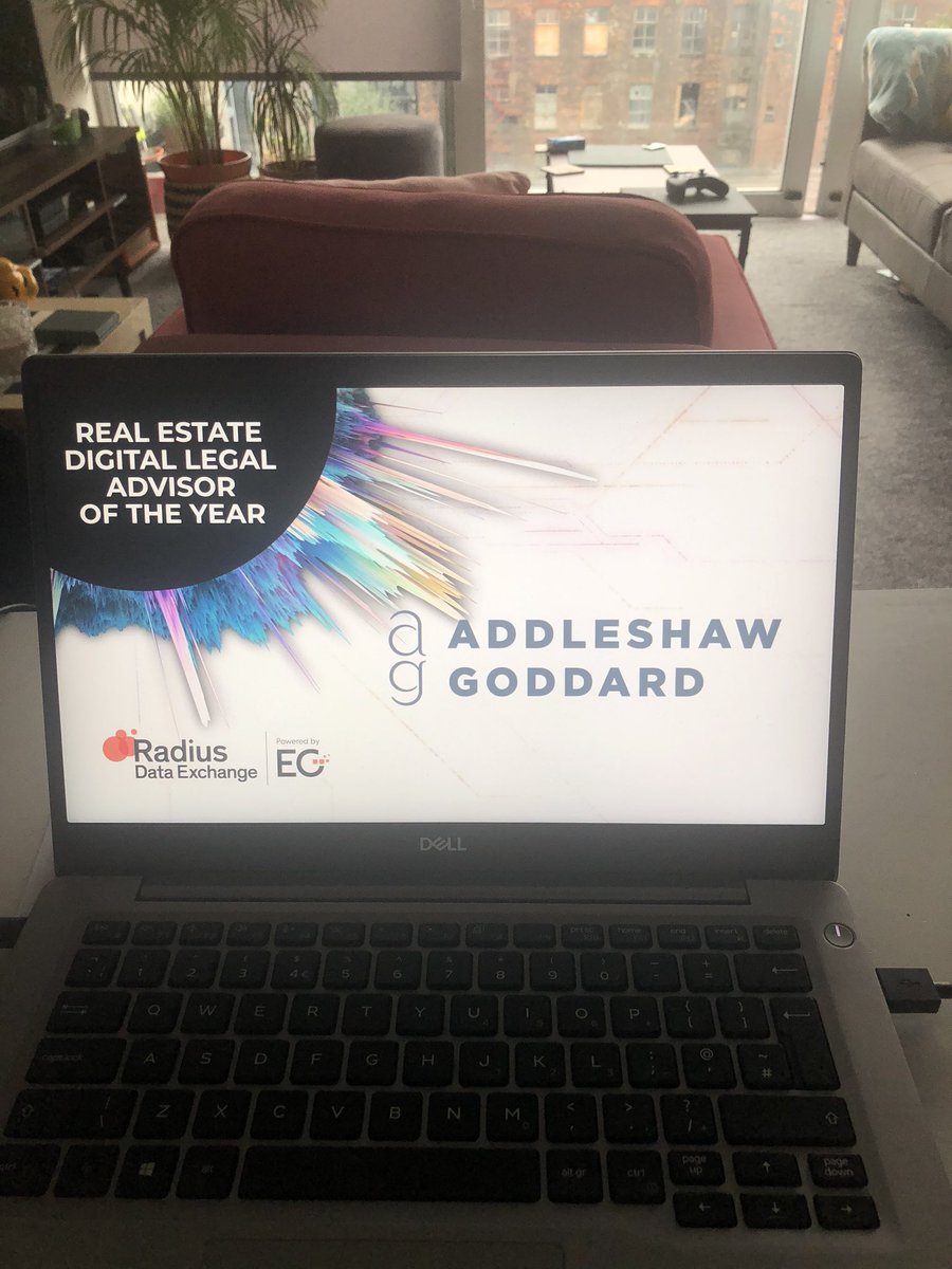WLloydLaw's tweet photo. Great to represent @AGinsight at this year’s #EGTechAwards for our work in the Real Estate space - congratulations @Mishcon_de_Reya on the win! https://t.co/h93roXROWK