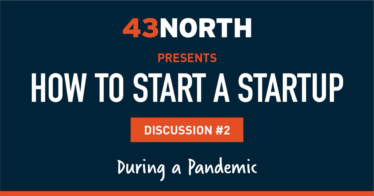 43North_'s tweet photo. Feeling like today's challenges make it impossible to start a company? Join our How to Start a #Startup webinar on 9/16 and learn how you can start and grow a startup during the most unlikely of times.

Reserive your spot: https://t.co/Rcn1jmrpbB
#entrepreneurship #webinar https://t.co/Fz4RcmxWBv