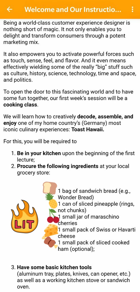 thesampurnadhar's tweet photo. When your first CX class might just become a MasterChef experience. It's as if we got another reason we never knew we needed to get hyped up for a class! Shout-out to @DrGiesler for coming up with such a cool idea for our first lecture. #cx20 #cookinginclass #Fall2020 #gradschool https://t.co/XUuGbO1tj4