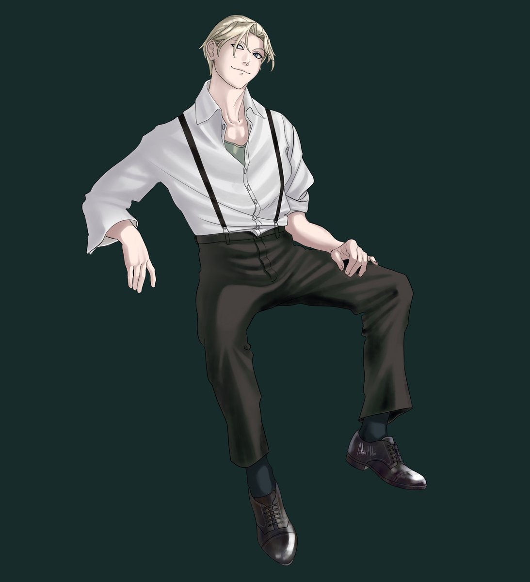 AtomicMiho's tweet photo. #fma #fullmetalalchemist #russelltringham https://t.co/noRbNjRrFp