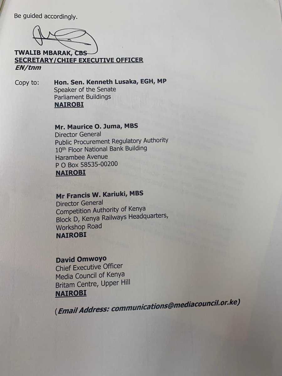 kenyantitrust's tweet photo. Kenya: Curious that #anticorruption watchdog @EACCKenya would claim that the intended boycott by Council of @KenyaGovernors of @NationAfrica products violates #CompetitionLaw on restrictive trade practices. Is this position shared by #competition regulator @CAK_Kenya? https://t.co/gSIuEWGpmY