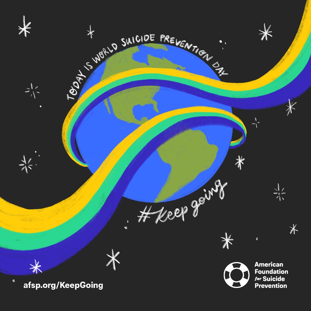 BTWFoundation's tweet photo. As we all continue to protect our mental health + cope with uncertainty, it’s important that we #KeepGoing one day at a time. We must support one another + take action to prevent suicide. #WorldSuicidePreventionDay https://t.co/dR0mbRkpSS