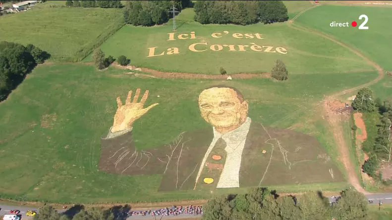 Ici c'est la Corrèze ! #Chirac #TDF2020 #TDF