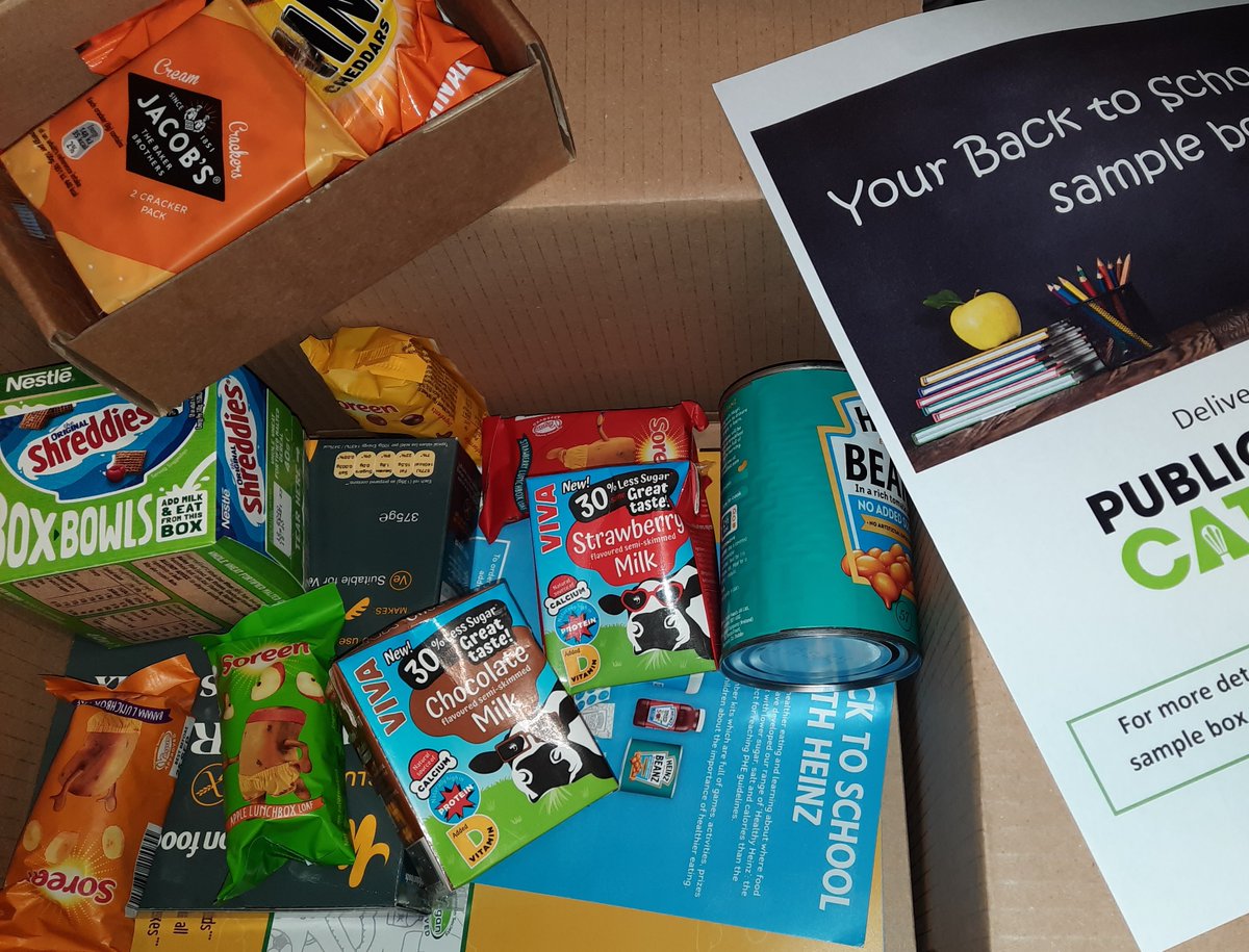 Megan Waring (@mjwaringrnutr) on Twitter photo A lovely suprise <a href="/PSCMagazine/">Public Sector Catering</a> - thank you for the goodie box! Having fun sharing this in the office. ππ₯³
#backtoschool #goodiebox A lovely suprise <a href="/PSCMagazine/">Public Sector Catering</a> - thank you for the goodie box! Having fun sharing this in the office. ππ₯³
#backtoschool #goodiebox