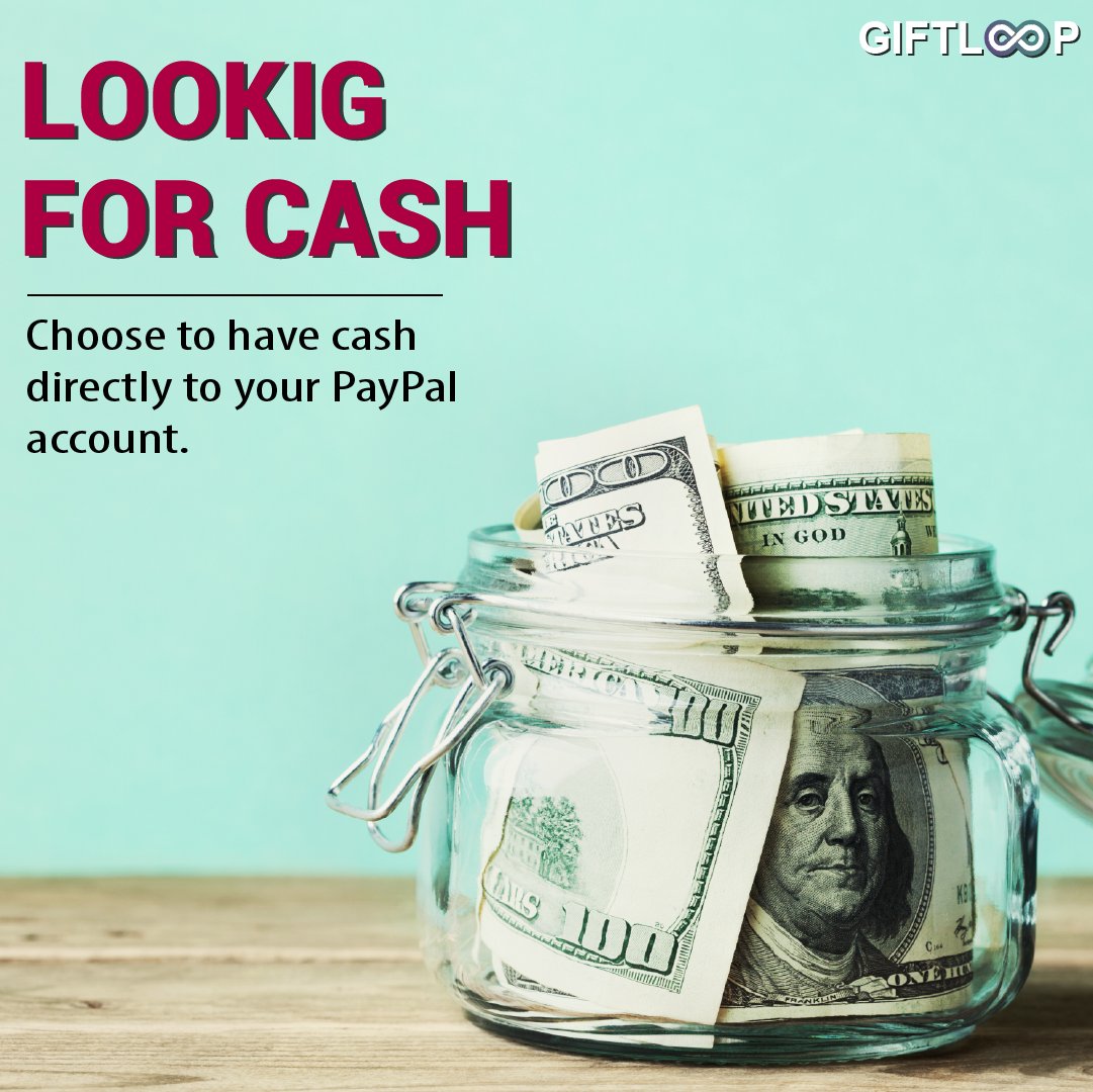 giftloop's tweet photo. Looking for cash?! 🤔 Choose to have cash directly to your Paypal account. Download and play now for free on @GooglePlay❗ 

#rewardsapp #earnrewards #earnmoneyfromhome #makemoneyonline #premiumcasual #premiumclothes #onlineshopping #dealoftheday #cashback https://t.co/Vf8F6rf38c