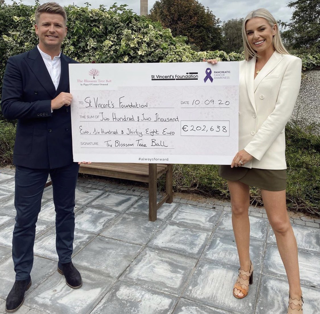 Cian O'Connor (@cian_o_connor) on Twitter photo Very proud of <a href="/pipsypie/">Pippa O'ConnorOrmond</a> and <a href="/brianormond79/">Brian Ormond</a> for helping to raise such an incredible total for St. Vincent’s Foundation to help fund the Jenny McGovern Pancreatic Cancer Clinical Database 👏🏼 Very proud of <a href="/pipsypie/">Pippa O'ConnorOrmond</a> and <a href="/brianormond79/">Brian Ormond</a> for helping to raise such an incredible total for St. Vincent’s Foundation to help fund the Jenny McGovern Pancreatic Cancer Clinical Database 👏🏼
