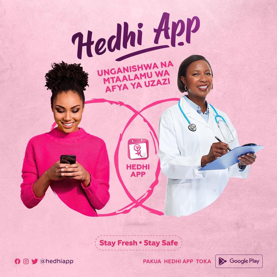 HedhiApp's tweet photo. Hedhi App connects Gynecologists with patients and offers patience with health hygiene and self-care products wherever they are. Download Hedhi App today from Google Play Store. https://t.co/eoUtKD3jc8