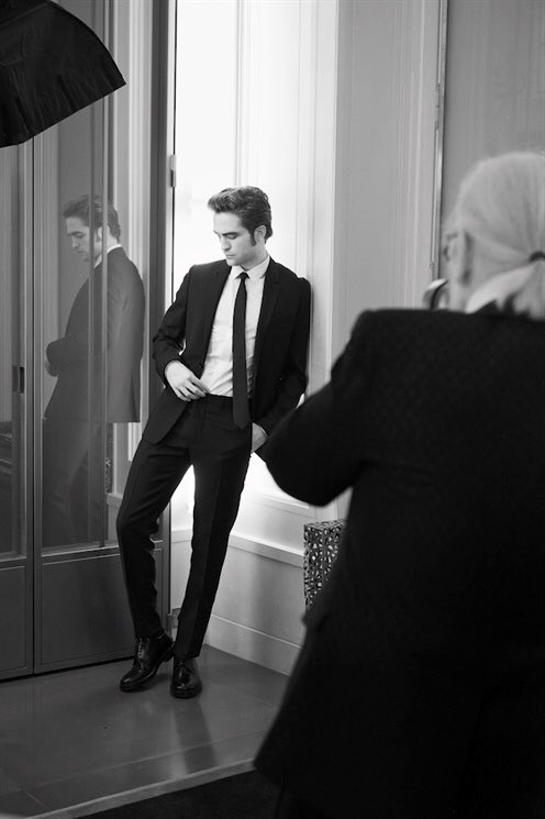 Happy Birthday Karl Lagerfeld 
with Robert Pattinson 