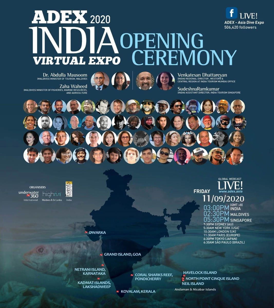ADEX India (<a href="/adexindia/">Adex India #ADEX</a> <a href="/AsiaDiveExpo/">AsiaDiveExpo</a>) Virtual Expo Starts 11th September 2020 - dive.im/2ZpeA9W